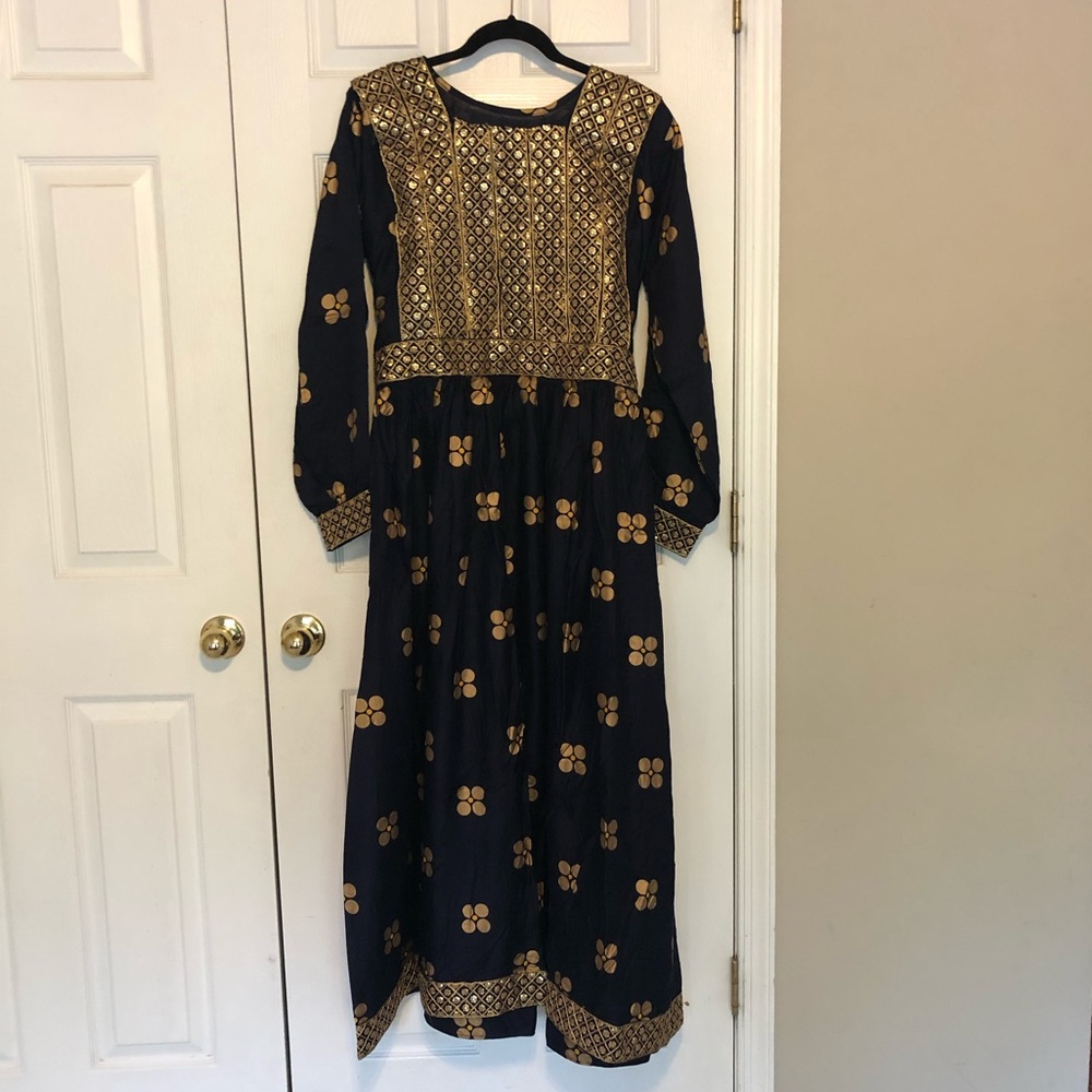 Afghani maxi dress
